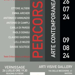 Vernissage “Percorsi”